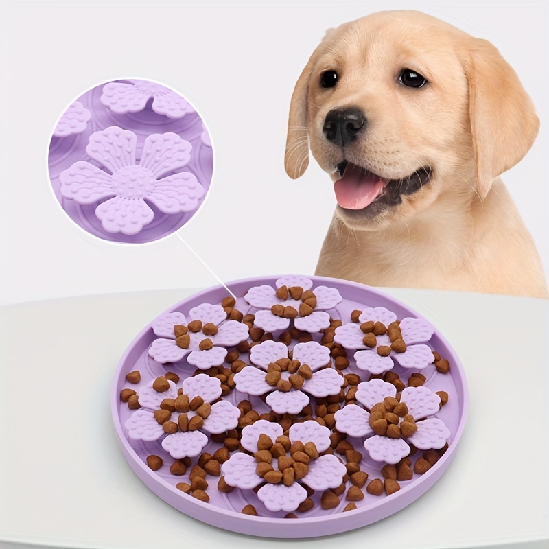 Slow Feeder Dog Bowl - Силиконовый коврик для медленной кормушки для