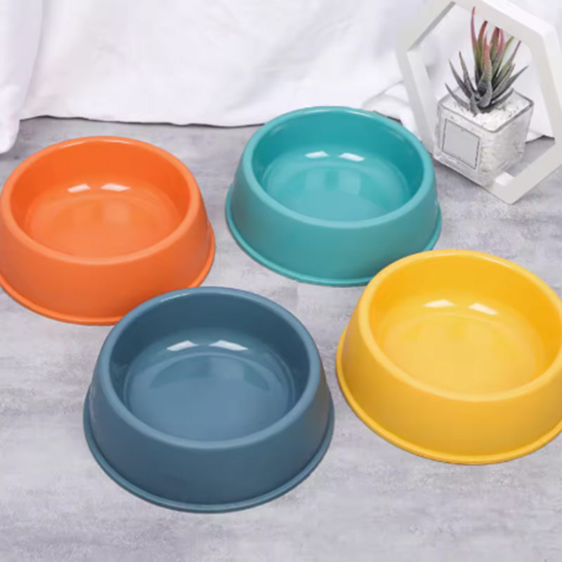 Pet Supplies Dog Food - Высококачественные однотонные миски для животных, легкие