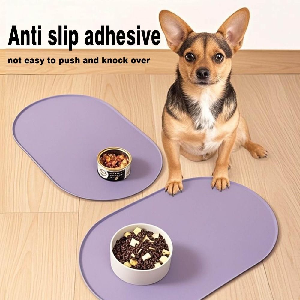 Pet Supplies Dog Food - Высококачественный силиконовый коврик для кормления животных,