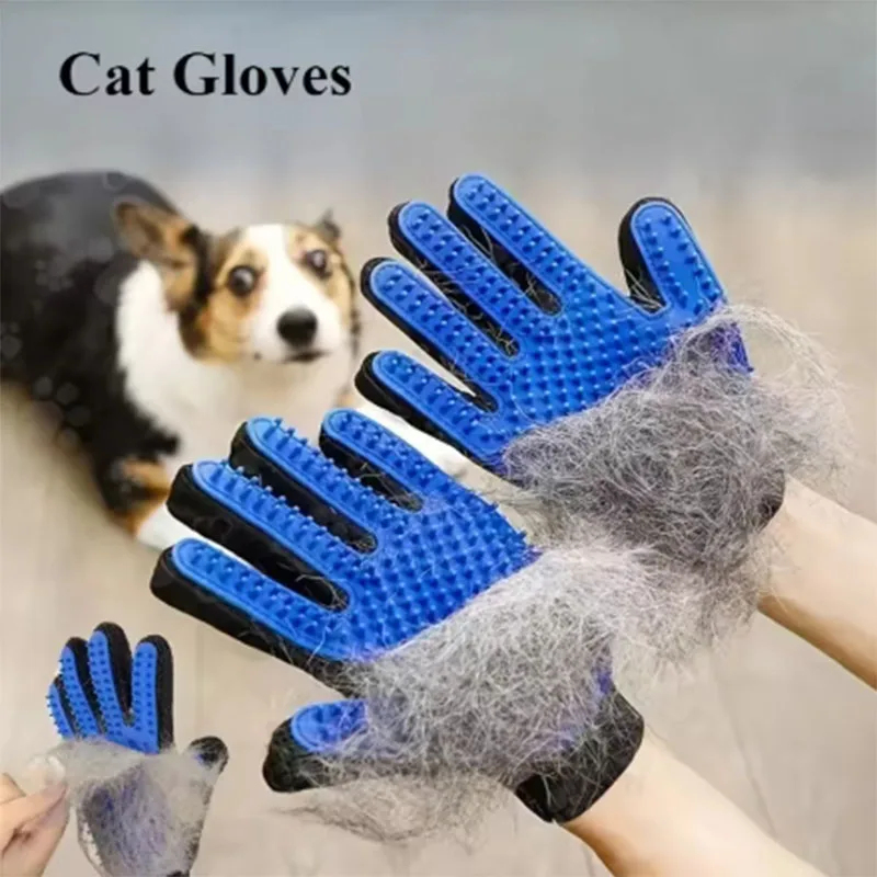 Pet Supplies Nz - Перчатка-щетка для удаления шерсти домашних животных,