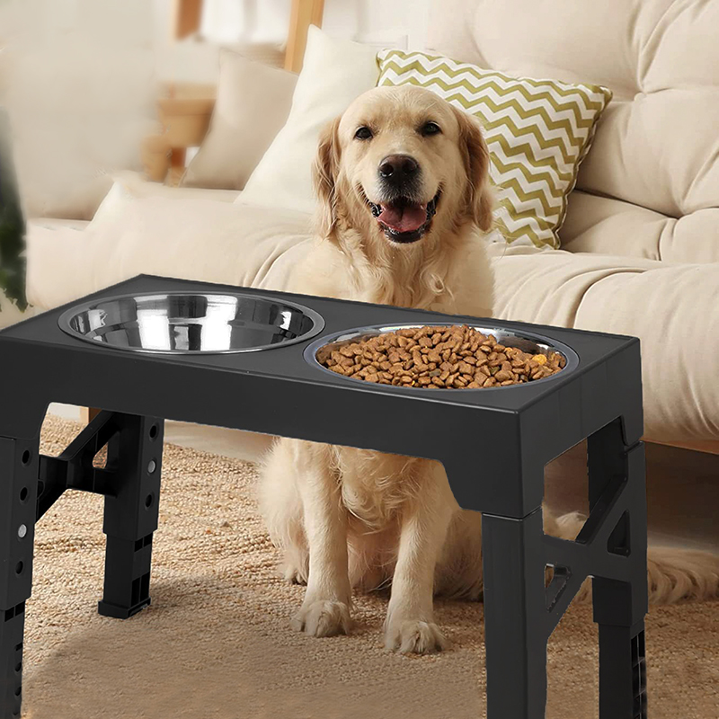 Pet Supplies Dog Food - BOOTEELY Приподнятые миски для кормления собак