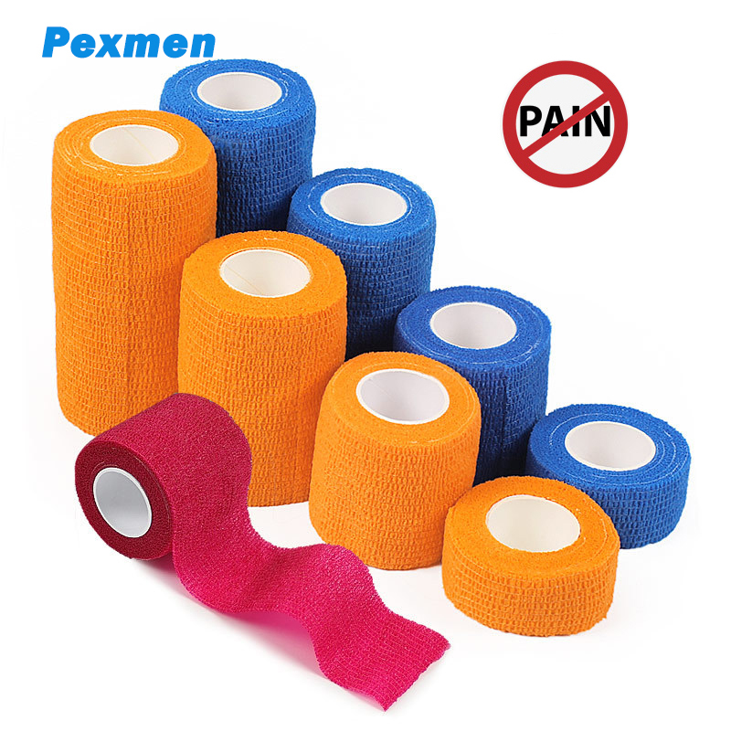 Pet Supplies First - Самоклеящаяся бандажная лента Pexmen, 6 цветов,