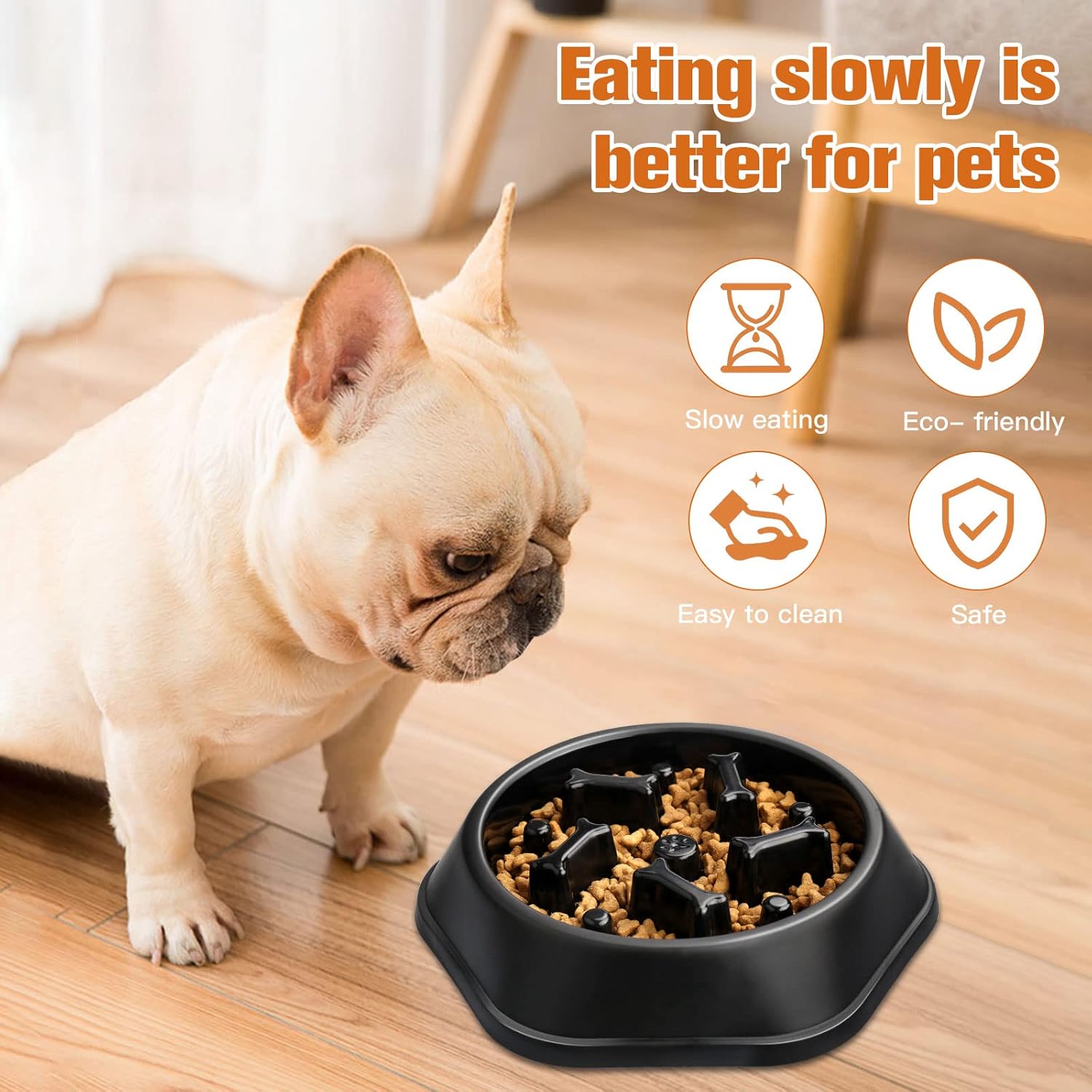 Интерактивная миска для медлен – обзор и цена Slow Feeder Dog Bowl