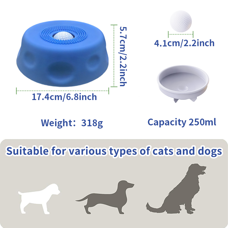 Миски для медленного кормления – обзор и цена Slow Feeder Dog Bowl