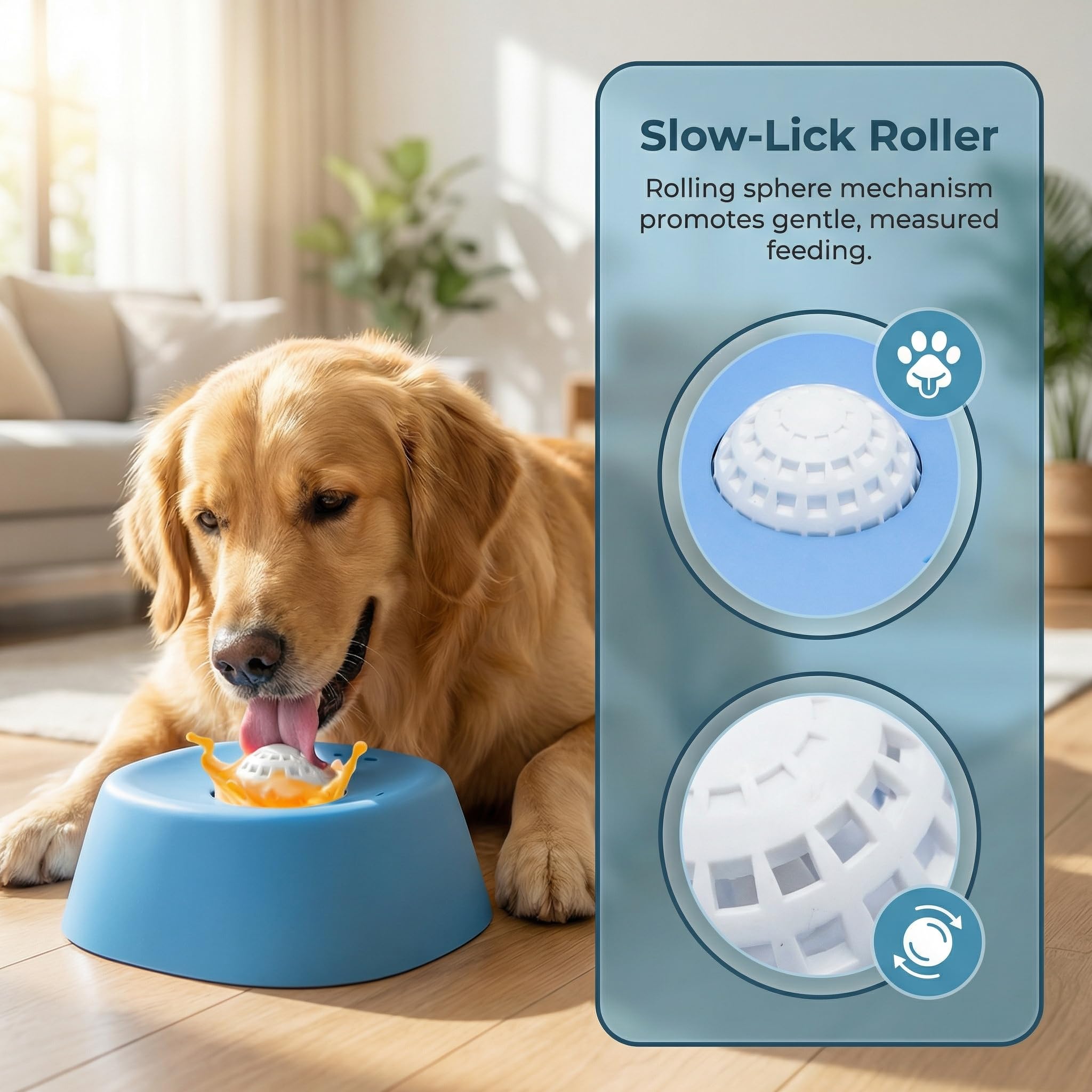 Миска-лизалка для собак с медл – обзор и цена Slow Feeder Dog Bowl